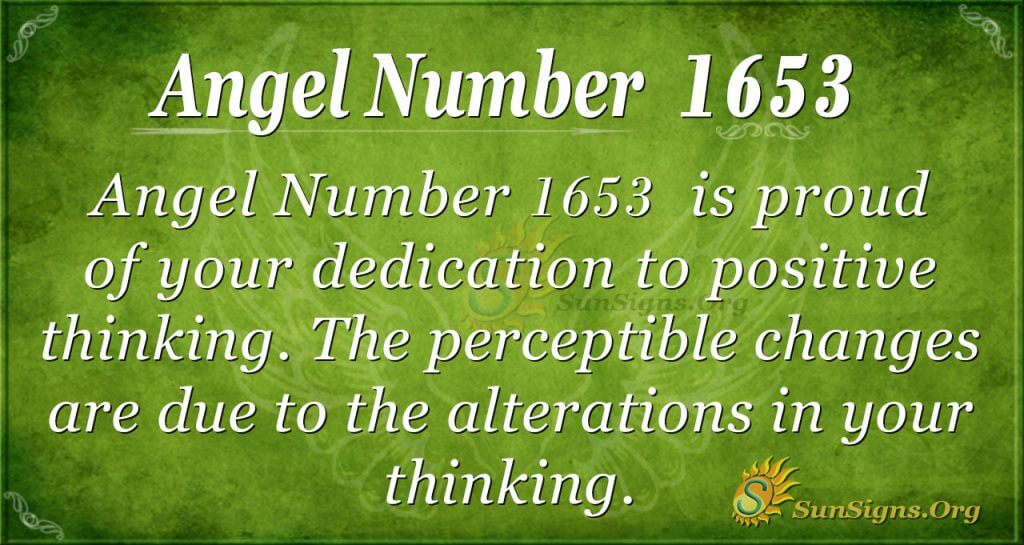 Angel number 1653