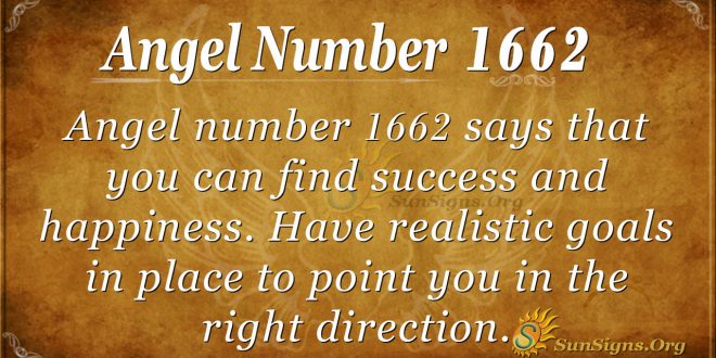 Angel Number 1662