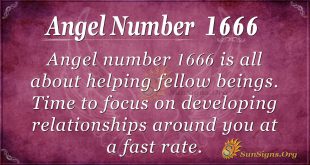 Angel number 1666