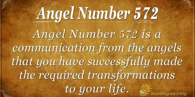 angel number 572