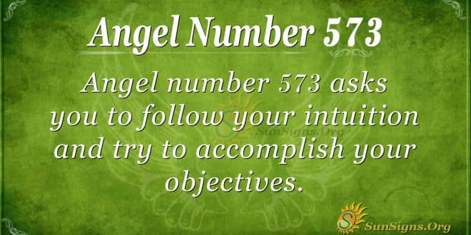angel number 573