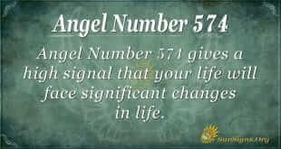 angel number 574