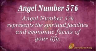 angel number 576