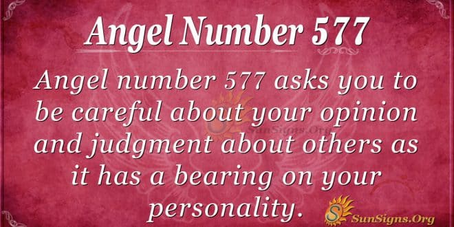 angel number 577
