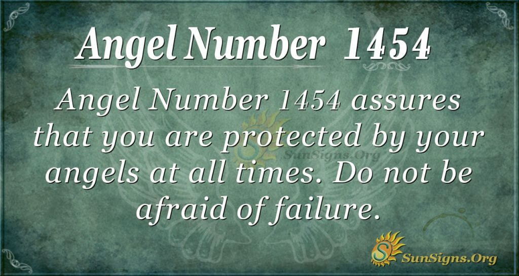 Angel Number 1454