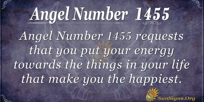 Angel Number 1455