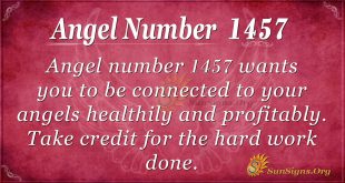 Angel Number 1457