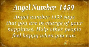 Angel Number 1459