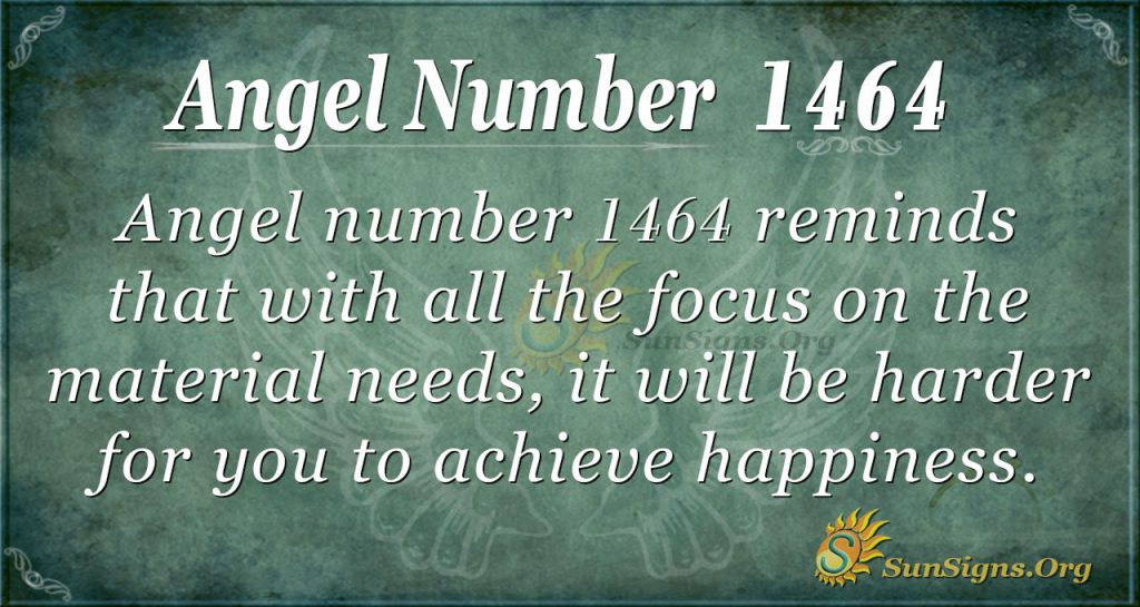 Angel Number 1464