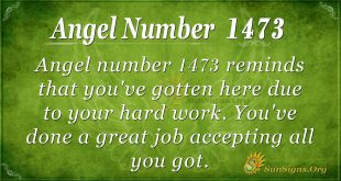 Angel Number 1473