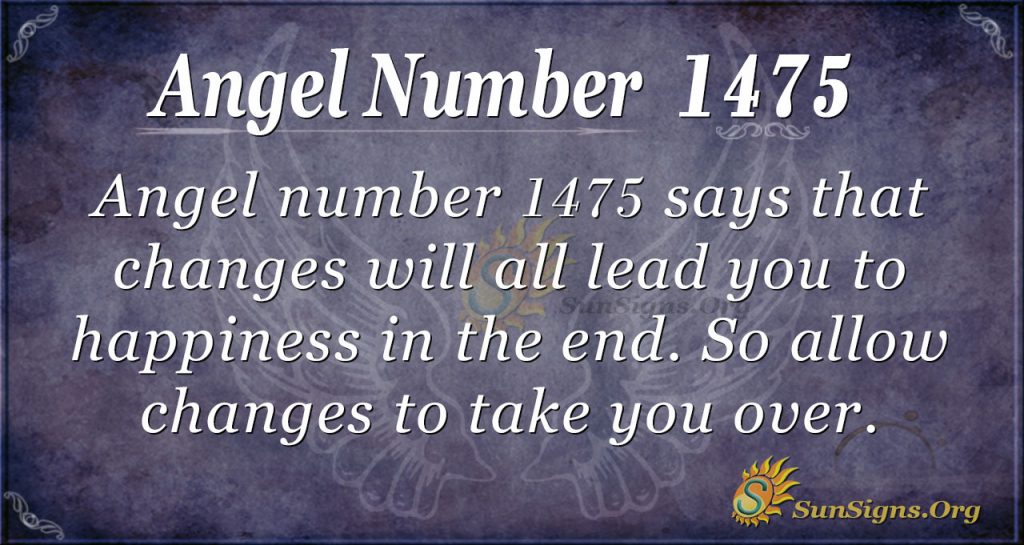 Angel number 1475