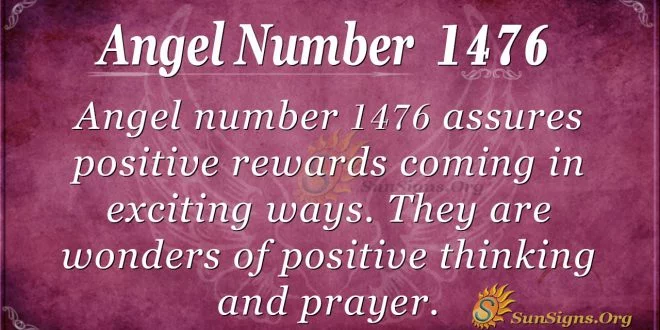 Angel Number 1476