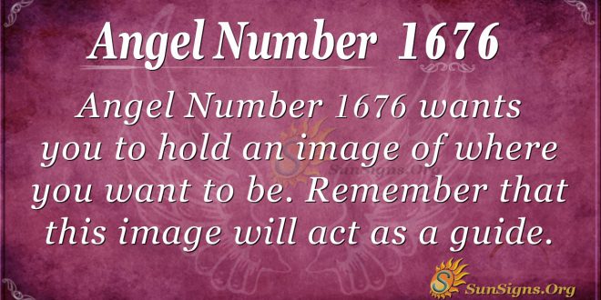 Angel Number 1676