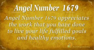 Angel Number 1679