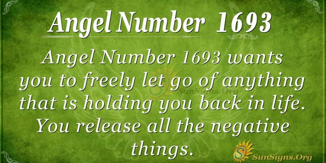 Angel Number 1693