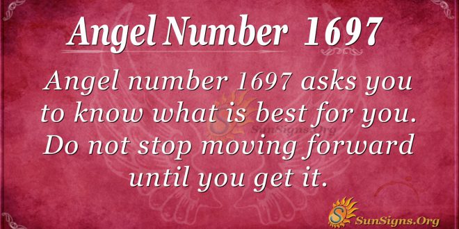 Angel Number 1697