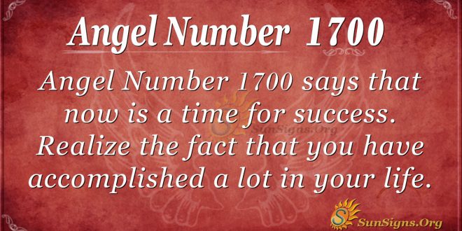 Angel Number 1700
