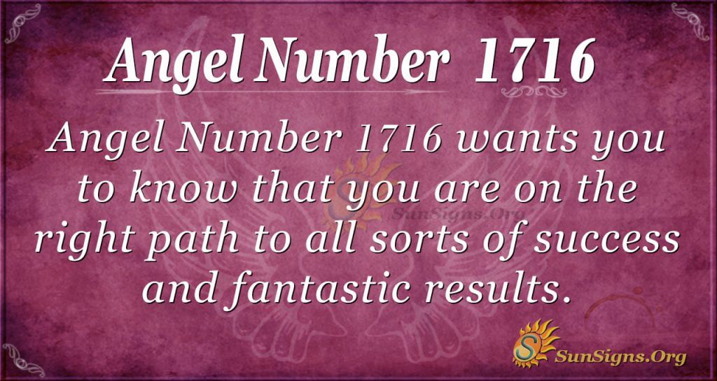 Angel Number 1716