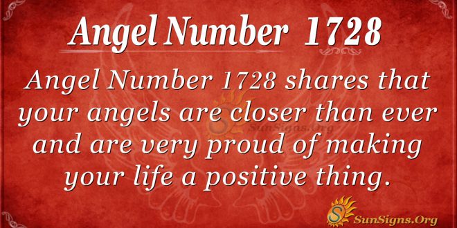 Angel Number 1728