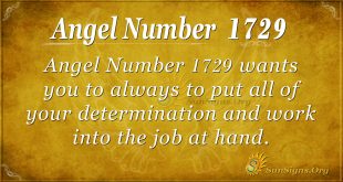 Angel Number 1729