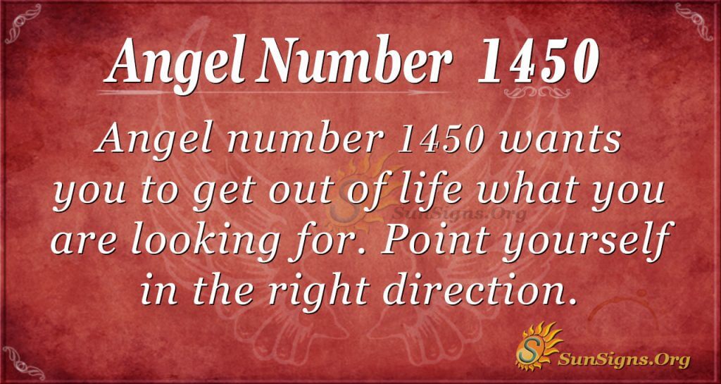 Angel Number 1450