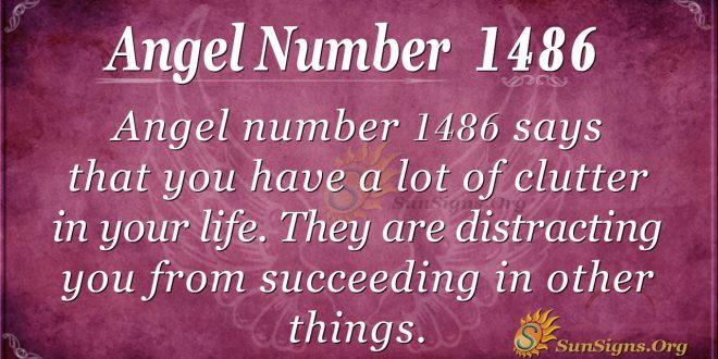 Angel Number 1486