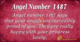 Angel Number 1487