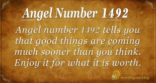 Angel Number 1492
