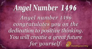 Angel Number 1496