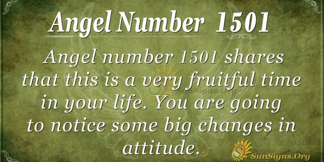 Angel Number 1501