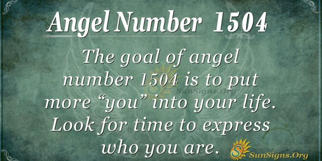 Angel Number 1504