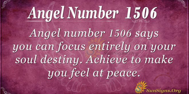 Angel Number1506