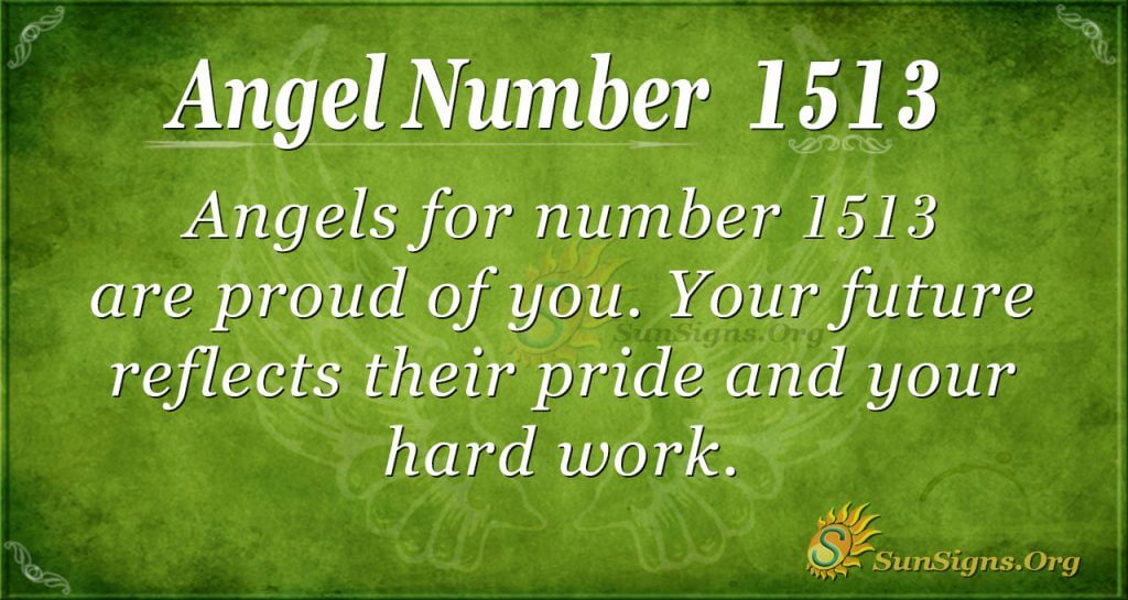 Angel Number 1513