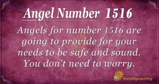 Angel Number 1516