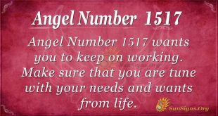 Angel Number 1517