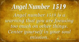 Angel Number 1519