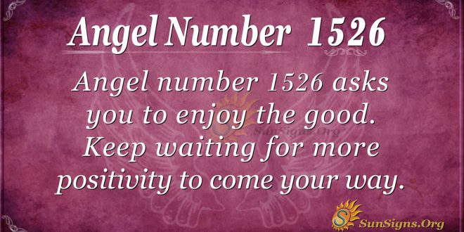 Angel Number1526