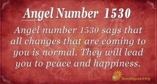 Angel Number 1530