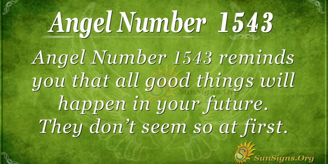 Angel Number 1543