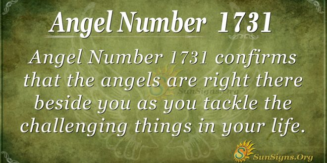 Angel Number 1731