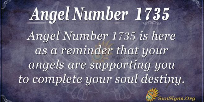 Angel Number 1735