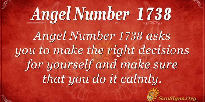 Angel Number1738