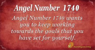 Angel Number 1740