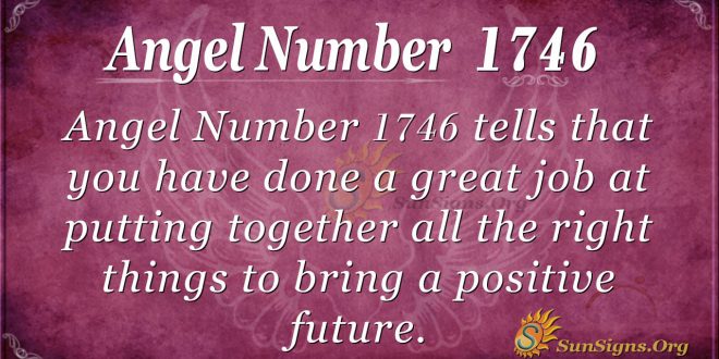 Angel Number 1746