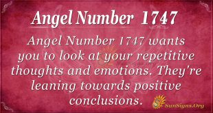 Angel Number1747