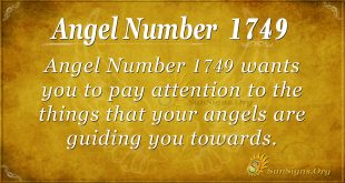 Angel Number 1749