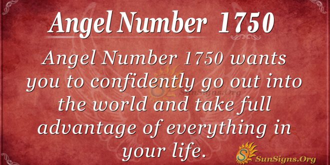 Angel Number1750