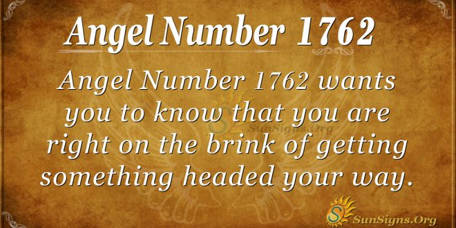 Angel number 1762