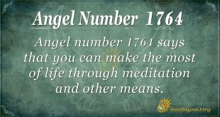 Angel Number 1764