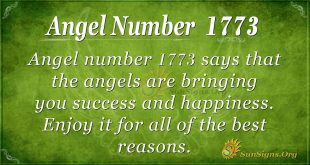 Angel Number 1773